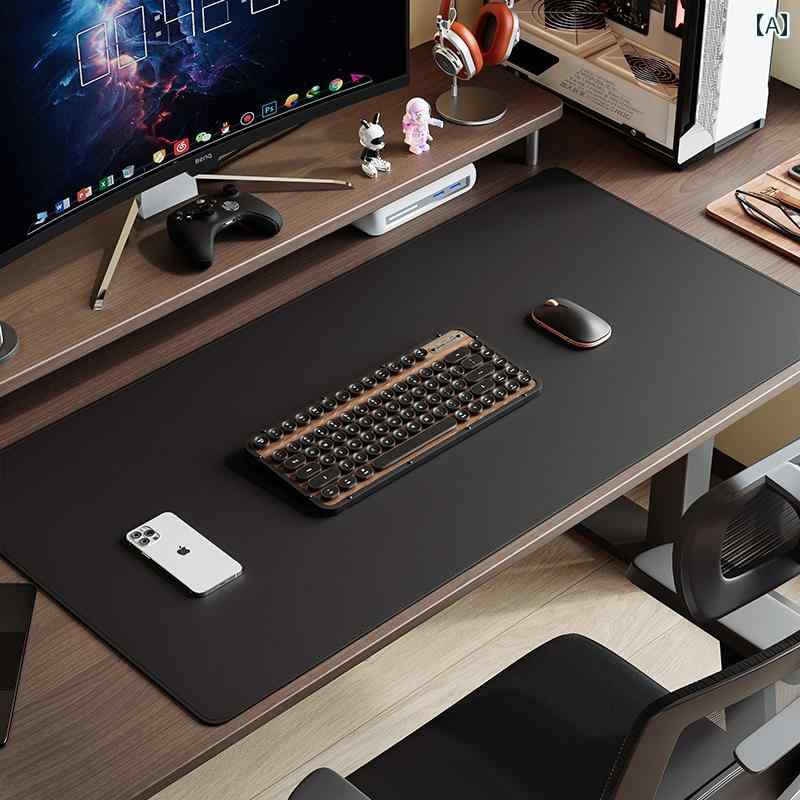 マウスパッド 特大 オフィス コンピューター キー ボード デスク マット e スポーツ ゲーム 専用 軽量 豪華 テーブル トップ 保護