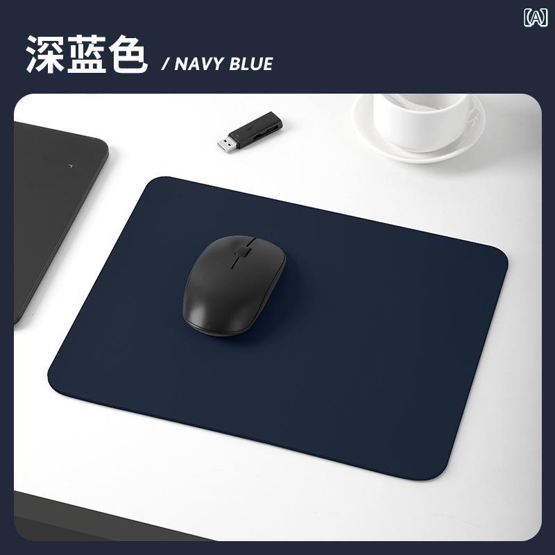 シンプル マウスパッド 無地 小さくて 女性用 デスク トップ パッド ノート パソコン 特大 マウス キーボードパッド オフィス