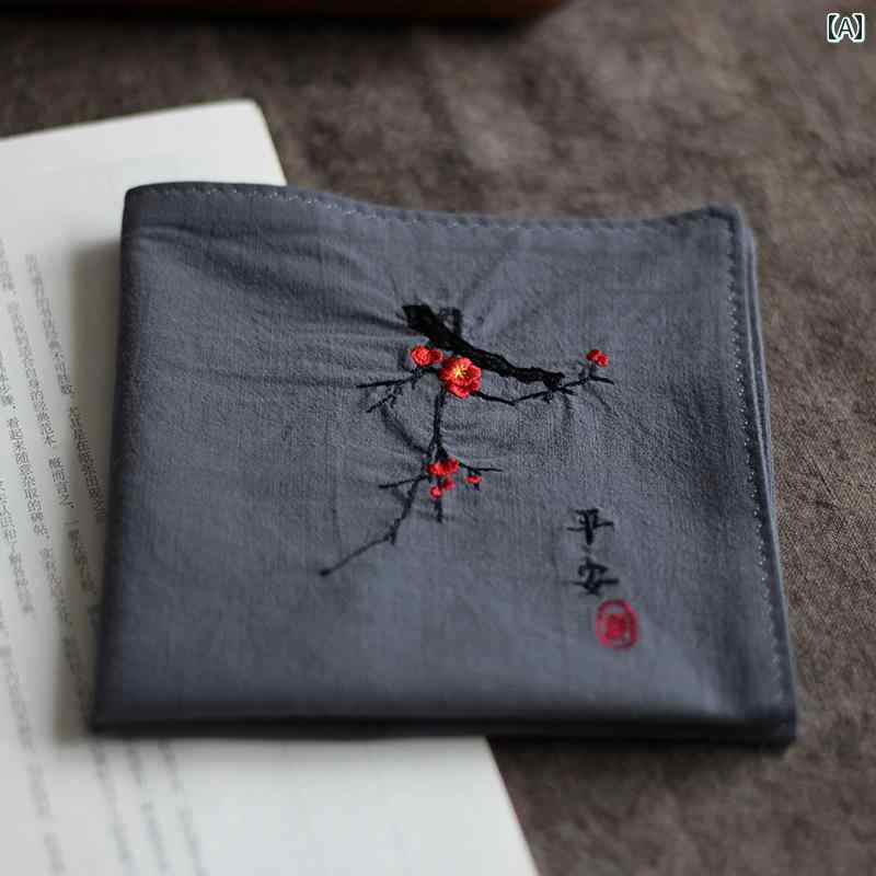 楽天市場】スワトーシルク手刺繍ハンカチ「龍鳳凰図」 母の日の