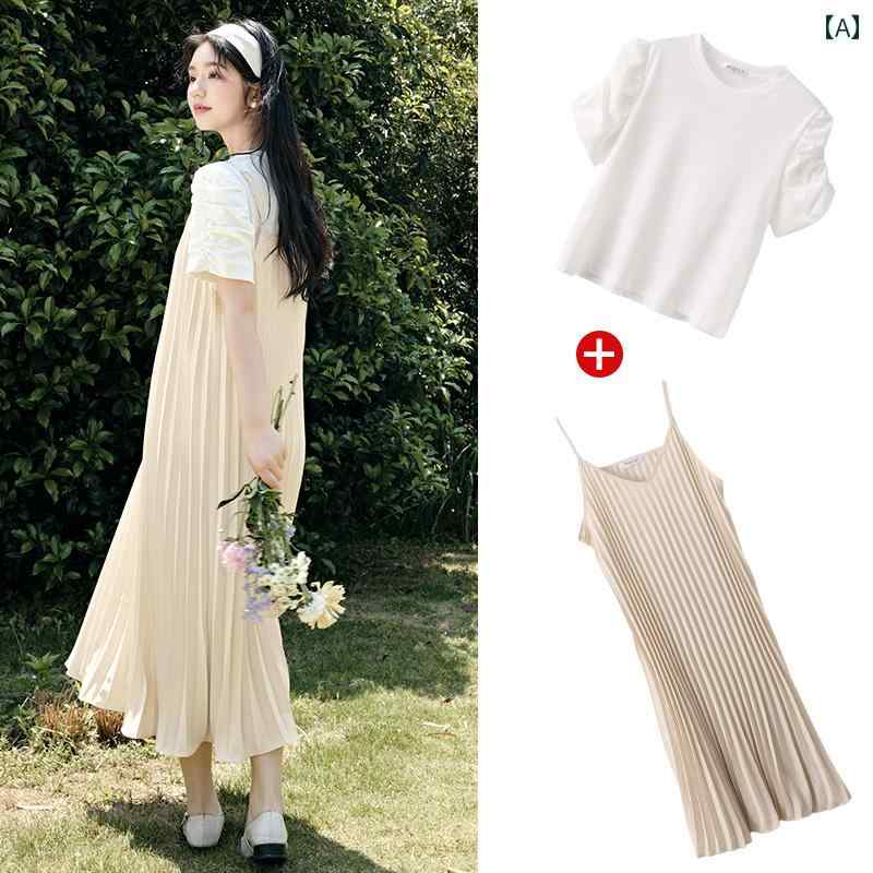 マタニティ 服 夏用 背広 マタニティドレス ズボン吊り スコート ロング 背広 御上さん用 おっ母さん 可愛らしい 心地よい