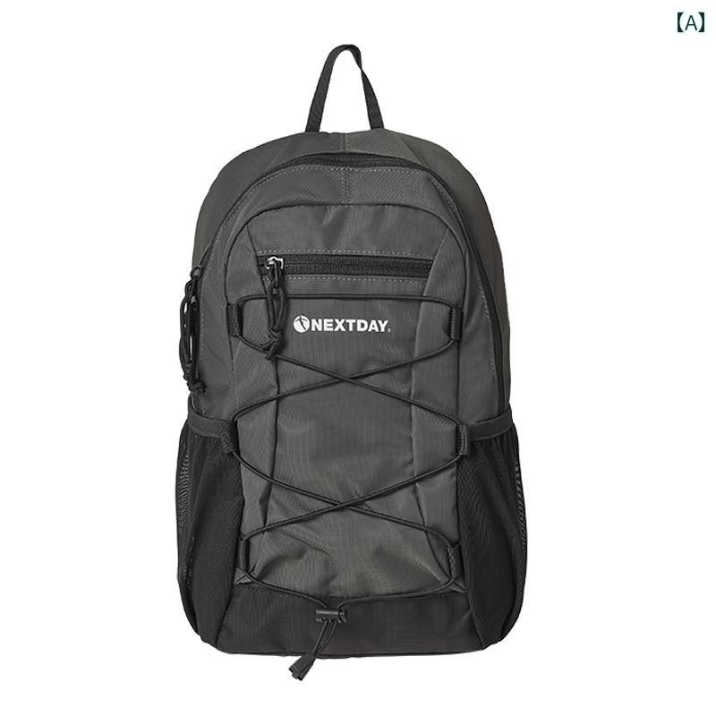 フューチャー ライト バックパック レディース トラベル アウトドア 小型 ハイキング マウンテン サイクリング バッグ 8 L