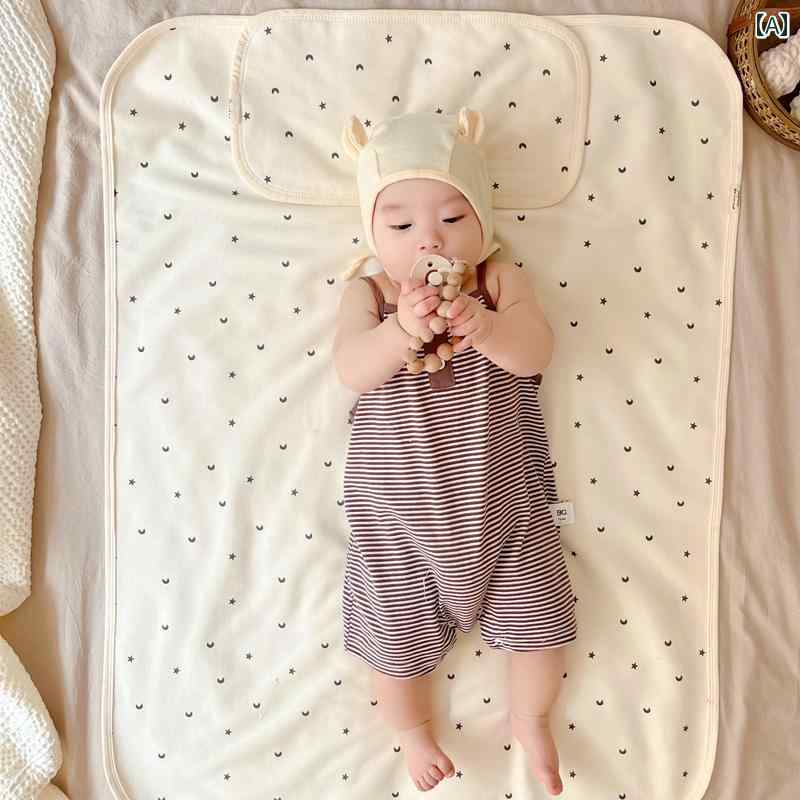 イン オリーブ コットン おむつ パッド ベビーと 子供 防水 漏れ 防 止 洗える 春夏 通気性 ソ フト ワックス 状 一晩