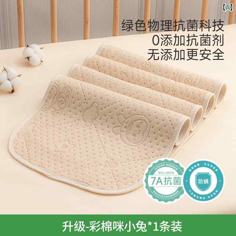 ベビー , おむつ , マットレス 防水透湿のベビー用おむつパッド綿素材でA級加工が施.幼稚園マットレスや幼児用布団ともお使いいただけます
