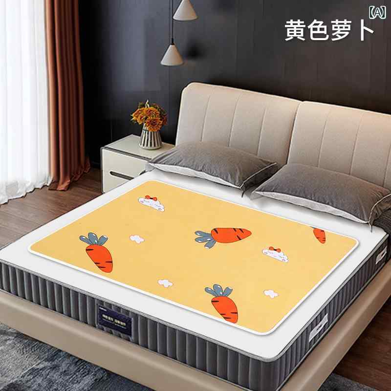 ベビー ベッド用 おむつ パッド 防水 洗える ベビー用 子供 用 防 湿 子供用 オーバーナイト ベビーベッド防水洗浄可能なオムツ交換防水シート