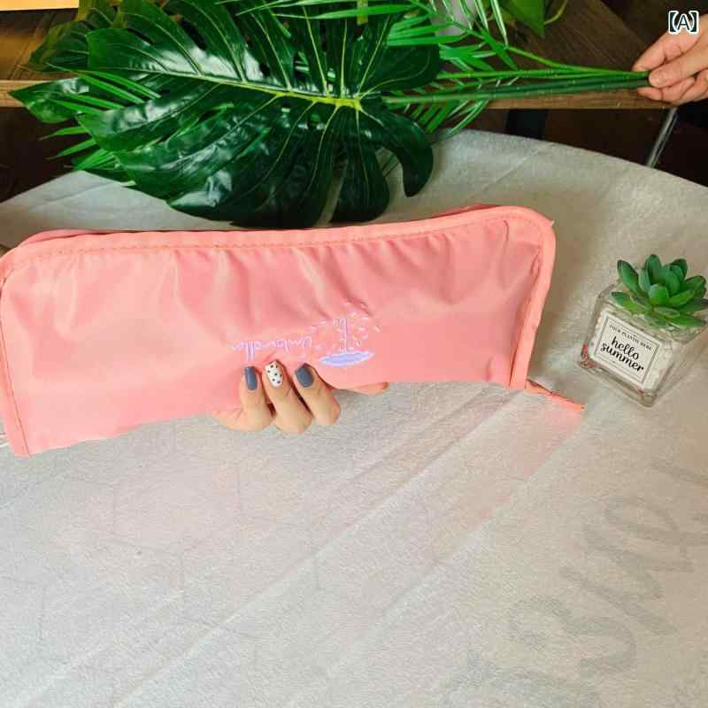 傘 カバー 収納 袋 カンフーファン 吸水性 折りたたみ ハンドバッグ 風 小型 フレッシュ 巾着 防水 バッグ 雨傘袋.功夫扇袋.吸水折りたたみ傘袋