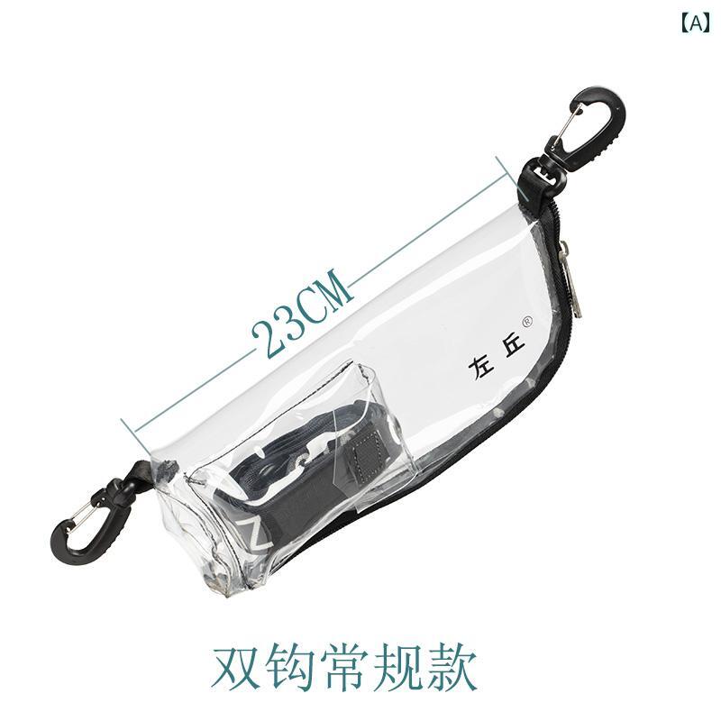 PVC 傘 防水 収納 バッグ カバー バッグフック 斜め 掛け ウォーターカップ 化粧 品 トイレタリー PVC素材の傘用防水収納バッグ