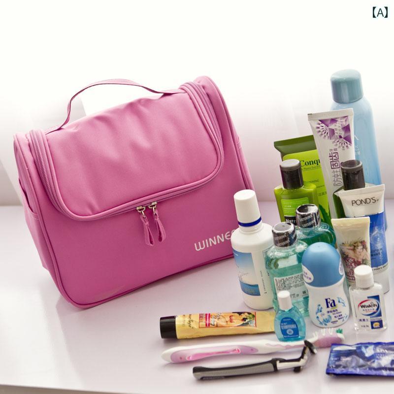 日本製 GM大容量 大型 化粧 バッグ 携帯用 洗面 旅行用 箱 女性用 品 収 納 女性化 粧品整理整頓のに便利 6,376円