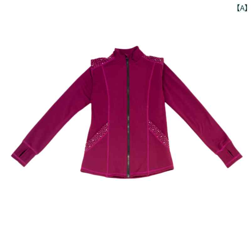 女の子 フィギュア スケート 服 高弾性 防水性 通気性 オール シーズン フリース トレーニング スーツ ジャケット 靴 パンツ