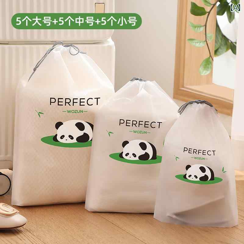巾着 袋 旅行 衣類 収納 バッグ スーツ ケース 出張 汚れた 服 梱包 防水 下着 幼稚園.カラフルカラー.オシャレ.かわいい