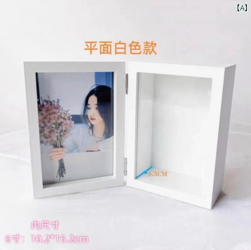 無垢材の 立体 折りたたみ DIY 678インチ大 空間 バラ 不滅の 花 中国 バレンタイン デー Jiuer ギフト フォトフレーム ボックス