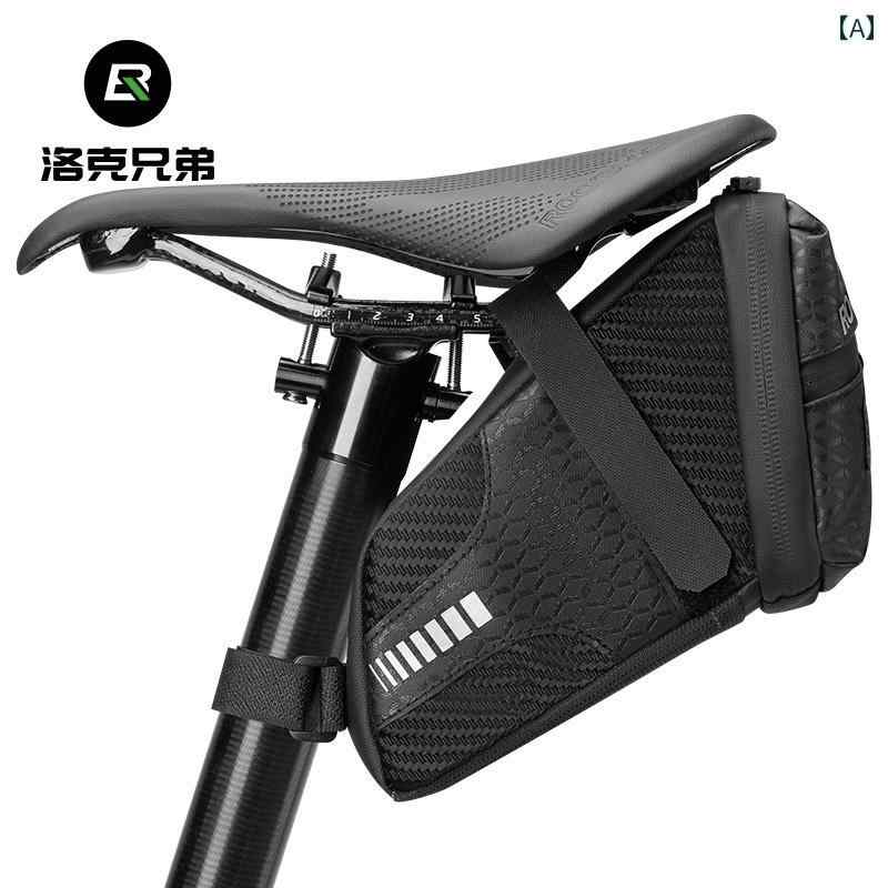 自転車 バッグ ロード バイク マウンテンバイク 折りたたみ テールバッグ バック シート サイクリング 用品 アクセサリー.シンプルスタイル