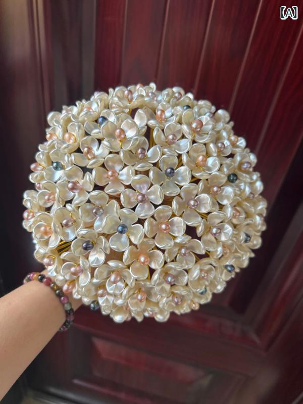 真水 真珠の 胸花 100個の 手作り とき勧める います.カラフルカラーオシャレ.分かりやすい表現スタイル２０２５年贅沢さに使われた胸花は.美術品