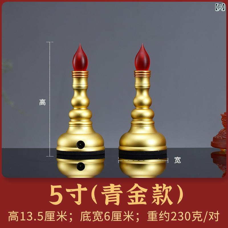充電 式 キャンドル ランプ LED 電気 キャンドルホルダー. 電子 線香 仏前 家庭用.シンプルスタイル.オシャレ