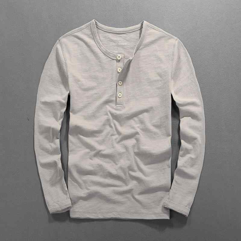 Tシャツ メンズ 男性用 トップス 長袖 コットン 綿 無地 スリムフィット トレーナー カットソー 丸首 カジュアル 春秋 黒 ブラック系(x2)