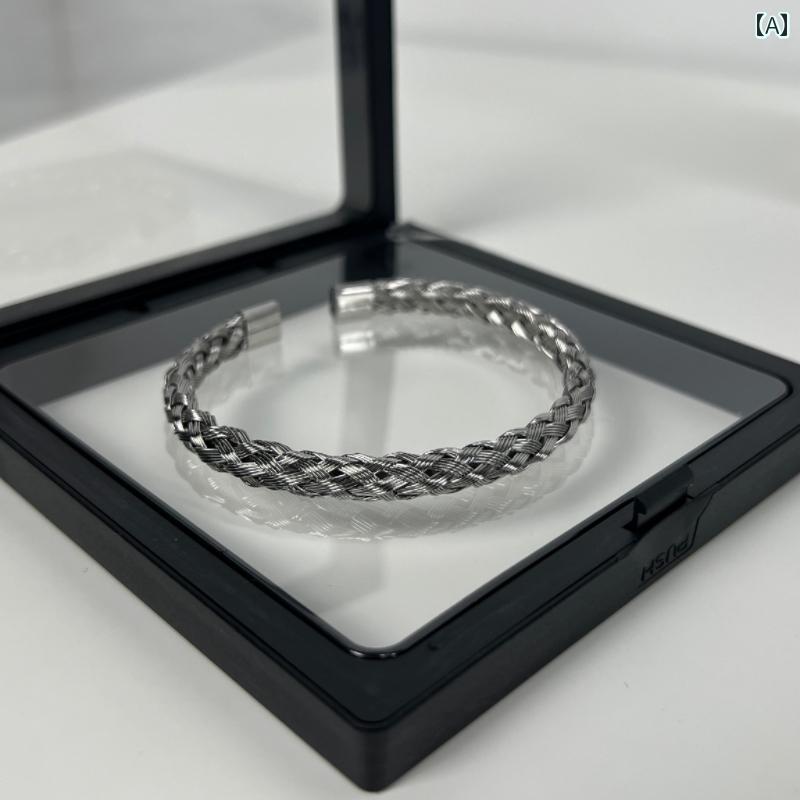 チタン 鋼 ボーイズ ブレスレット メンズ ニッチ ヒップホップ ドラゴンクロー レディース カップル アクセサリーオシャレ 5,406円