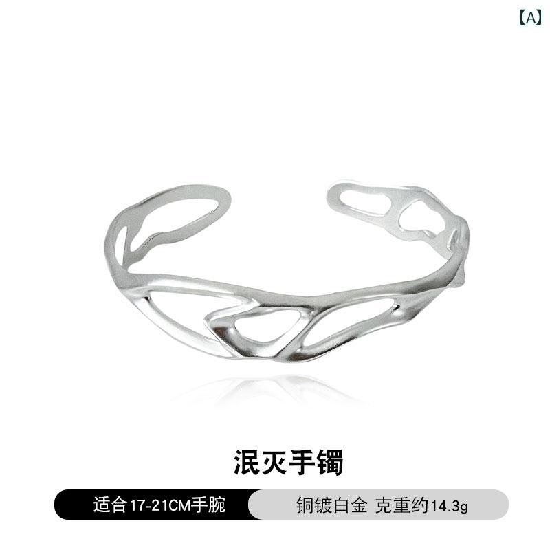 消滅 シリーズ Y 2 K スターリングシルバー ブレスレット 男女兼用 ニッチ 豪華 調節 可能な.オシャレ.シンプルスタイル 6,560円