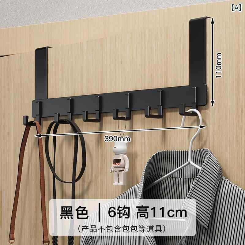 ドアフック パンチ フリー ドア バック 洋服 フック コートと 帽子 バッグフック 玄関 寝室 バス ルーム 収納 ラックシンプルスタイル