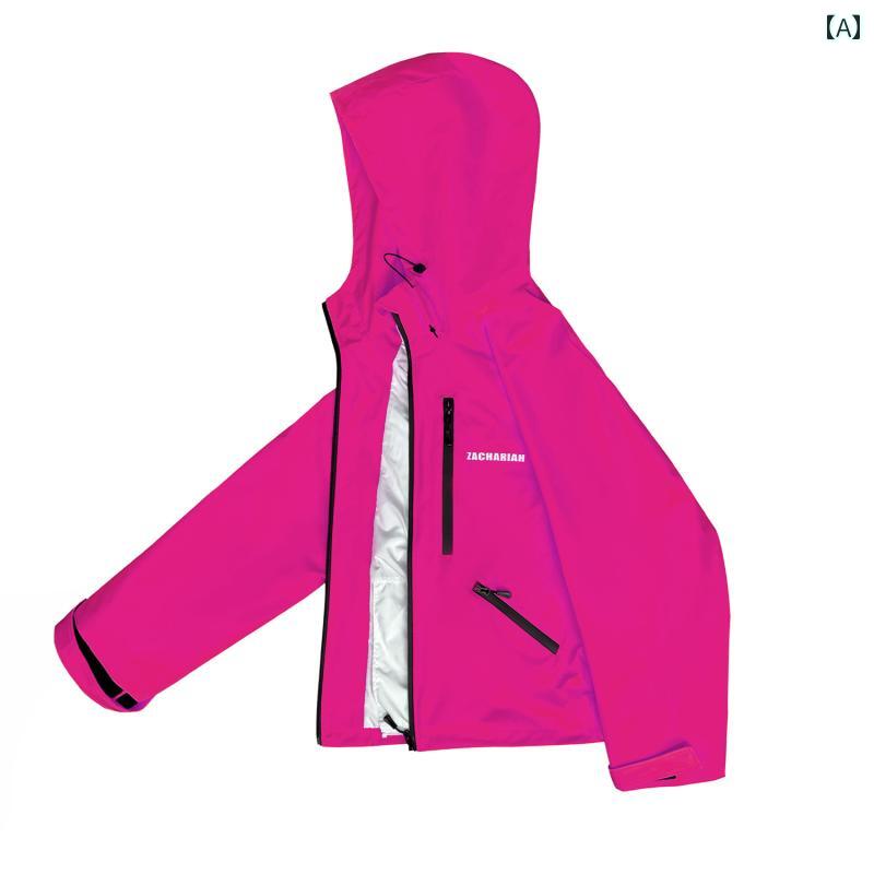 [ ラズベリーピンク ] 登山用 耐寒 暖かい ジャケット 防風 雪 撥水 メンズ.カラフルカラーオシャレ.シンプルスタイル