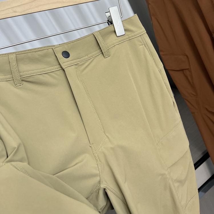パンツ 男性用 アウトドア ワークパンツ 軽薄 速乾 通気 防撥水 ストレート カーゴパンツ 春夏 普段使い