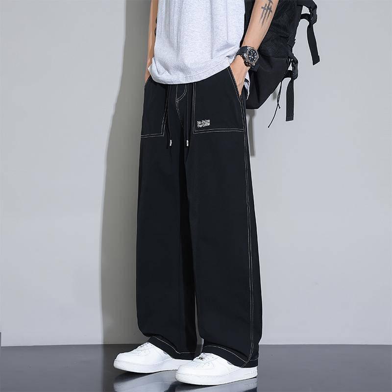 パンツ メンズ 大きいサイズ ゆったり テーパードパンツ イージーパンツ スラックス 春秋 接触冷感 吸湿速乾 ドライ 普段使い