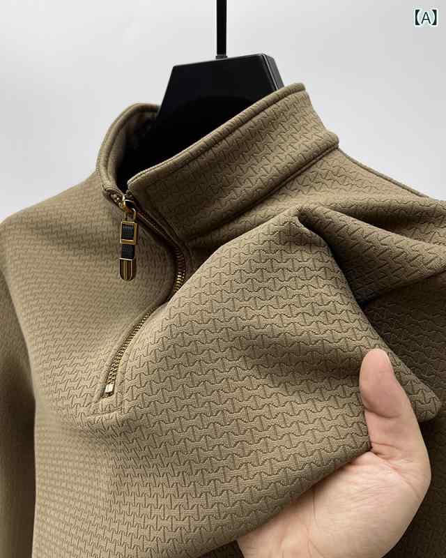 スウェット メンズ 裏起毛 タートルネック 長袖 Tシャツ 秋冬 暖かい プルオーバー トレーナー カットソー 立襟 トップス 粘? 杢グレー 紺 黒