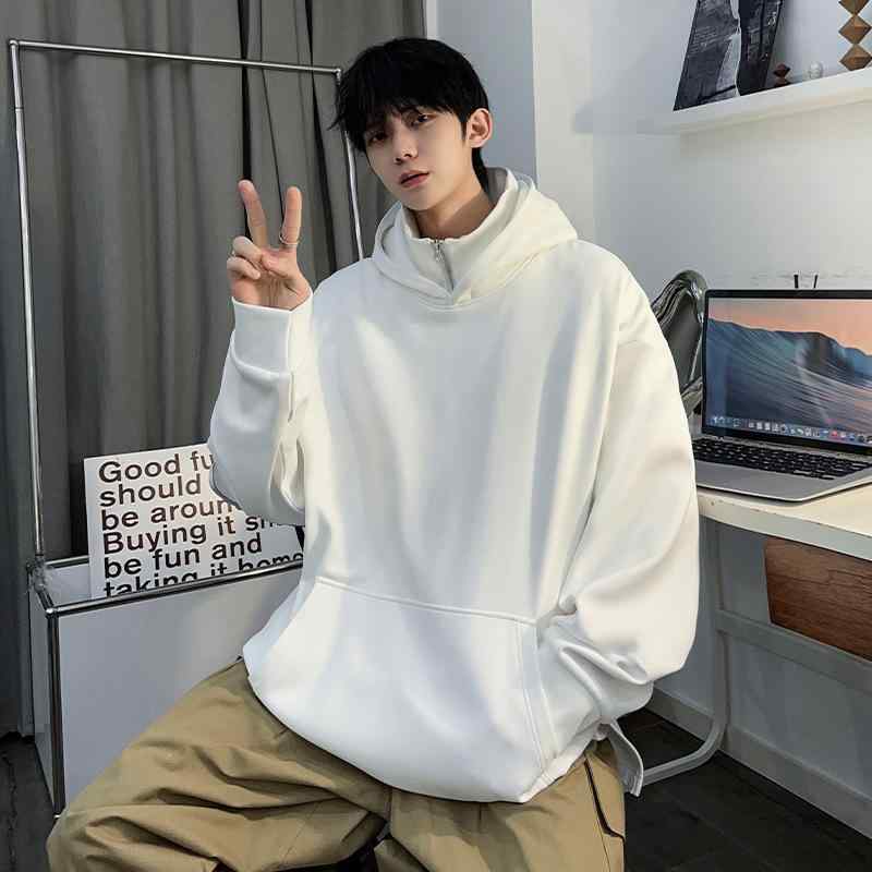 パーカー メンズ 男性用 スウェット プルオーバー 秋冬 オーバーサイズ ゆったり 大きめサイズ 2XL 3XL 4XL 5XL 6XL ポリエステル スエット トレーナー ストリート スポーティ