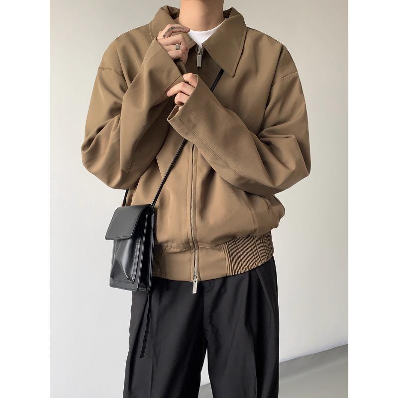 ジャケット 男性用 カーキ ブルゾン ジャンパー ワーク ミリタリー 接触冷感 ポリエステル 春秋 4,502円