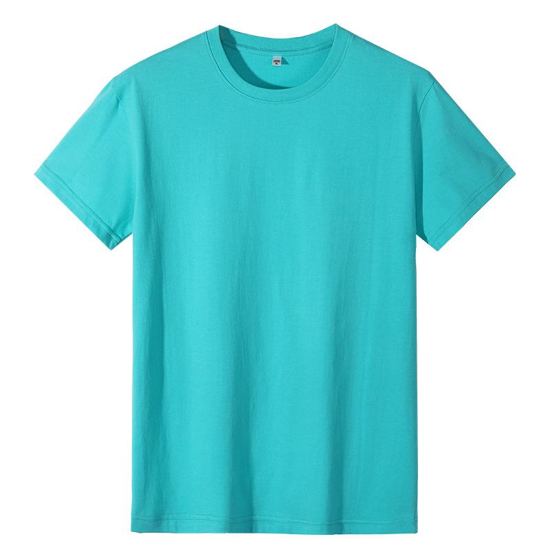 Tシャツ メンズ 無地 半袖 コットン ニット クルーネック カットソー インナー 作業着 トップス 黒 白 春夏(x100)