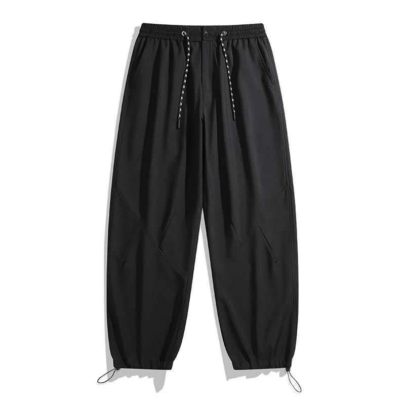カジュアルパンツ 男性用 アウトドア ワークパンツ ロングパンツ 防風 防水 春秋冬 中厚手 ブラック 黒 カーキ S M L XL