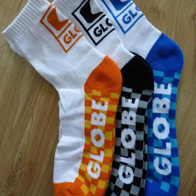 靴下 メンズ スポーツソックス コットン 登山用 アウトドア 衝撃緩和 吸汗 中筒 黒 黄色 青(x20)