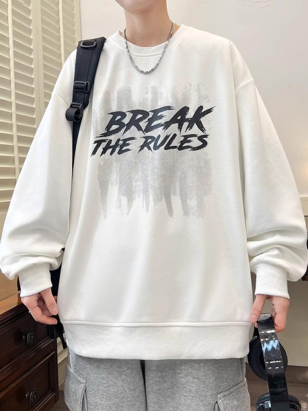 トレーナー 男の子 ティーン 長袖Tシャツ 春物 薄手 ラグラン袖 ルーズフィット トップス カットソー ホワイト ブラック グレー レッド