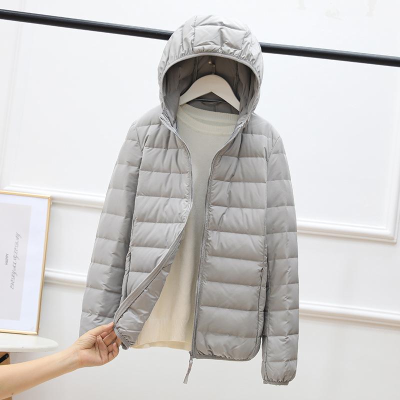 羽絨服 メンズ レディース 薄手 無地 フード付き 撥水加工 防寒 軽量 あったか 暖かい 冬 黒 ブラック 紺 ネイビー 赤 レッド グレー 白 ホワイト ピンク 普段使い(x2)