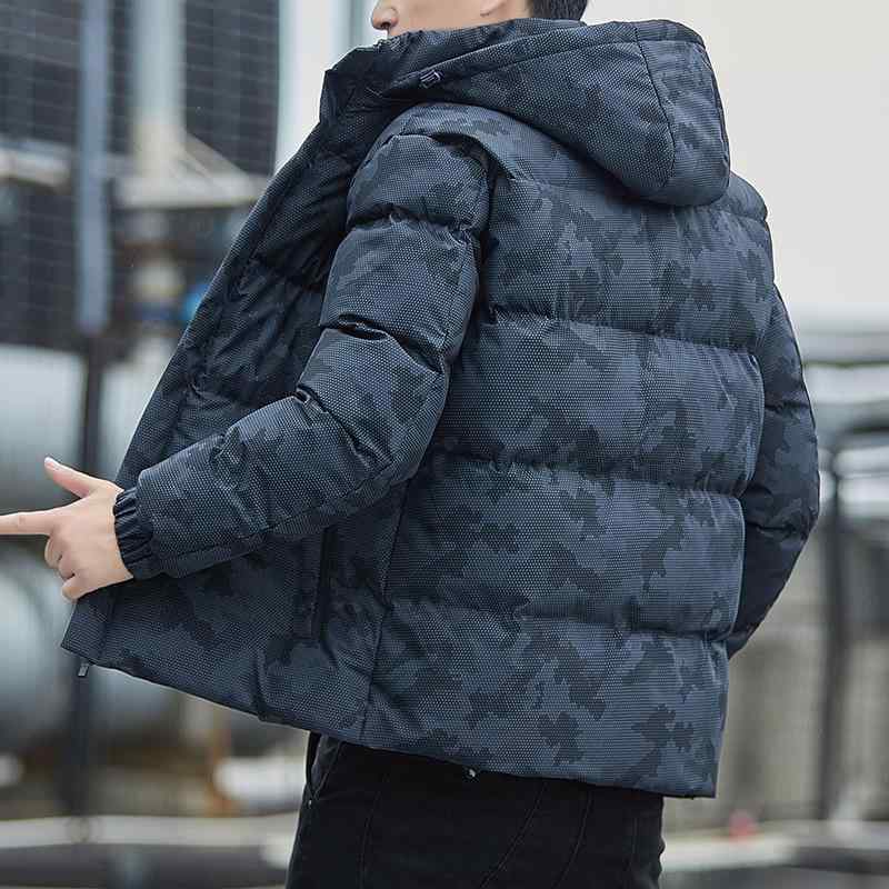 綿ジャケット メンズ 男性用 冬物 取り外し可能 フード付き 中綿 ジャンパー ブルゾン 防寒 暖かい ゆったりサイズ 黒 青 グレー(x2) 8,103円