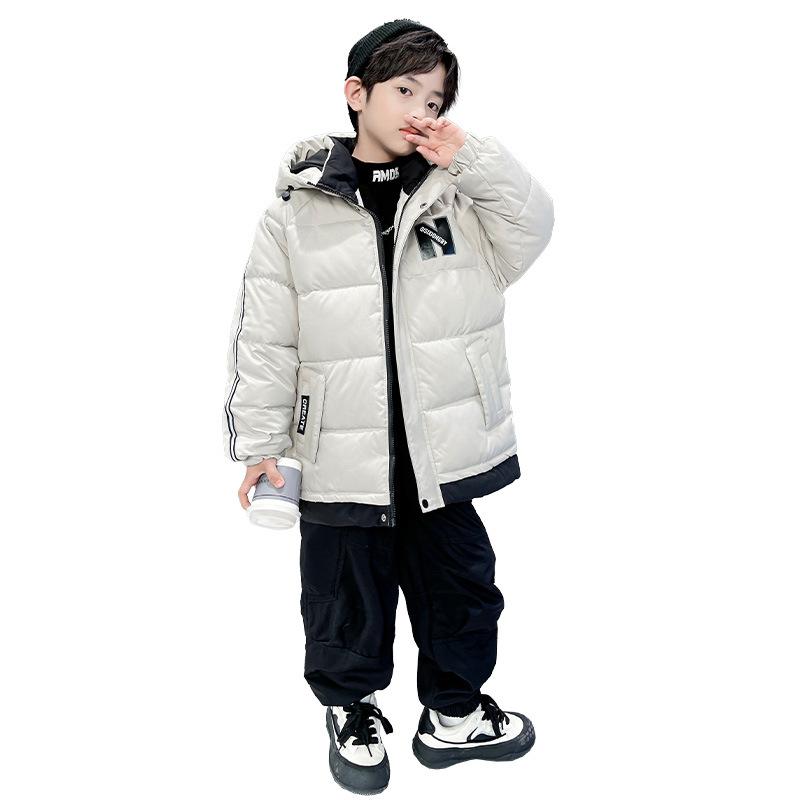 子供服 コットンジャケット キッズ ボーイズ 中綿 アウター 秋冬 防寒 暖かい ジャンパー フード付き 120cm 130cm 140cm 150cm 160cm 170cm