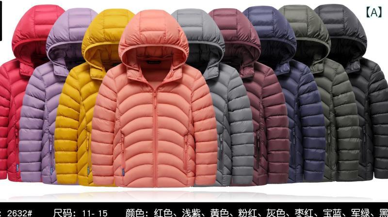 子供用綿ジャケット 男女兼用 中綿 厚手 フード付き ポリエステル 冬 110cm 120cm 130cm 140cm 150cm 普段使い(x5)｜LINEAR shop