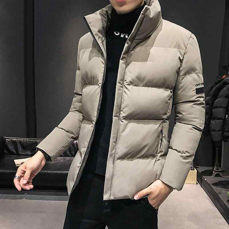 羽?服 メンズ 男性用 ダウンジャケット 秋冬 ライトダウン ショート丈 フード付き 無地 黒 ブラック カーキ 大きいサイズ