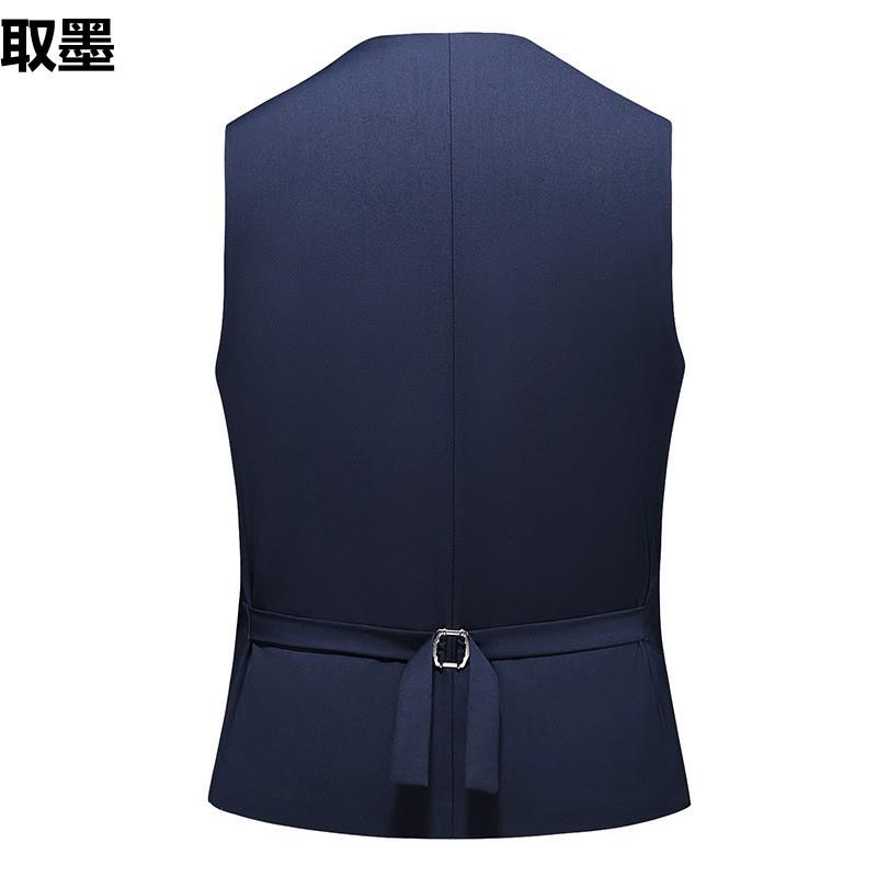 ベスト メンズ スリムフィット ビジネス カジュアル フォーマル Vネック 礼服 男性用 ジレ 薄手 チョッキ 藏青 黒 グレー