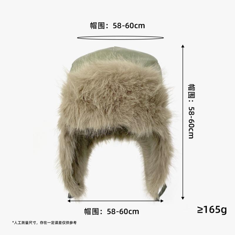 キャップ 男性用 秋冬 PUレザー ファー イヤーフラップ付き アウトドア バイク スキー 防寒 あったか 56-58cm ブラック カーキ ベージュ ブラウン(x10)