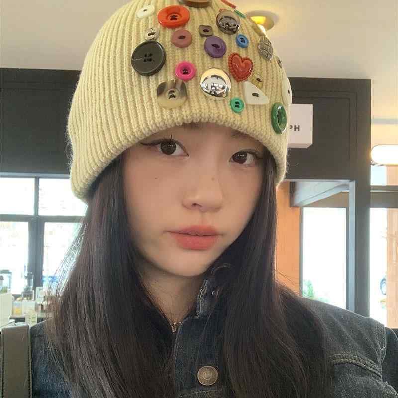 ニット帽 レディース 秋冬 保温 防寒 ビーニー 小顔効果 暖かい ケーブル編み おしゃれ かわいい カジュアル ゆったり やわらかい ブラック ベージュ(x2)