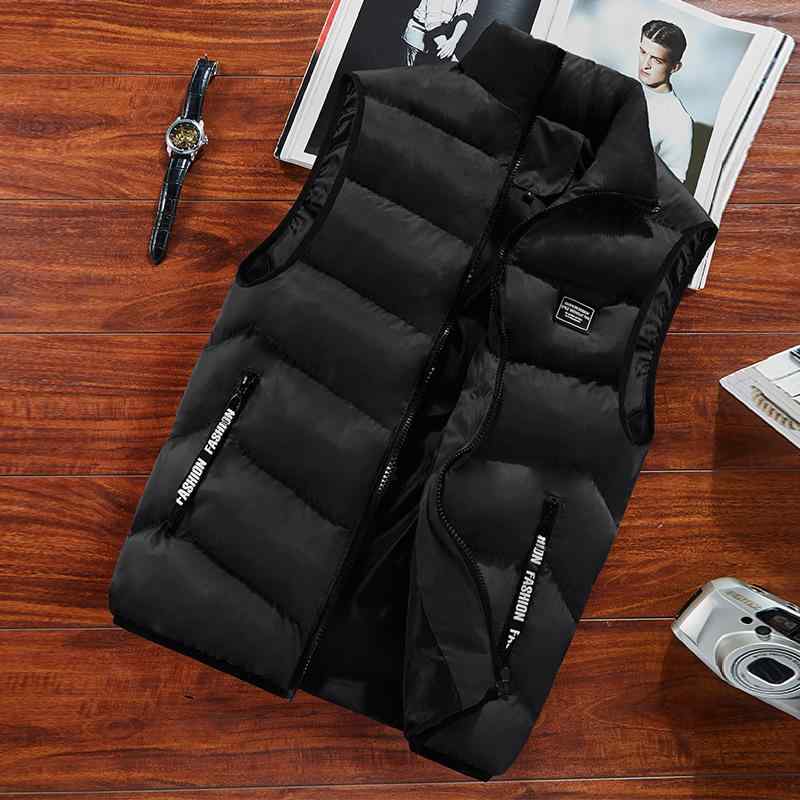 ベスト 男性用 大きいサイズ M-8XL 秋冬 厚手 チョッキ ウエストシェイプ グレー 黒 赤 黄色 緑 青