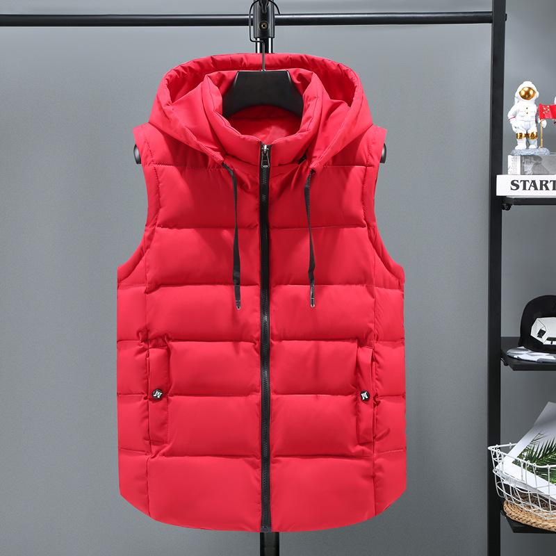 ベスト 男性用 フードなし 厚手 秋冬 防寒 チョッキ アウター 大きいサイズ スポーツ ウェア ポリエステル 4,543円