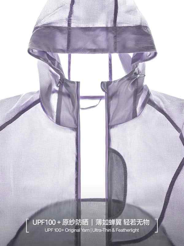 ジャケット 男性用 接触冷感 薄手 UVカット スポーツ アウトドア ポリエステル ナイロン ホワイト ブラック グレー カーキ パープル グリーン(x3)|LINEAR shop