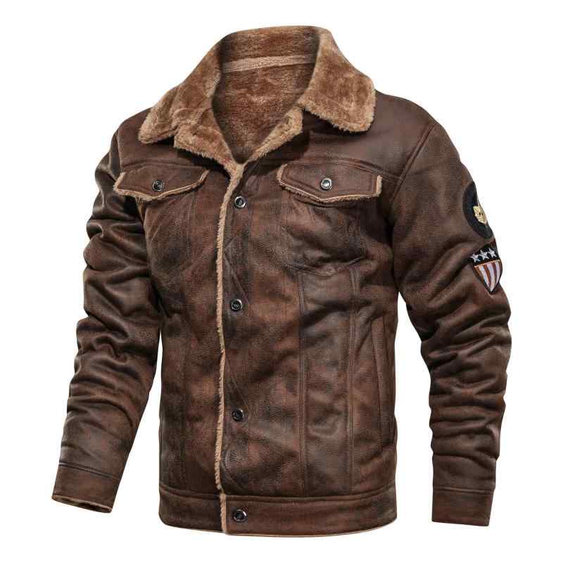 上衣 メンズ 成人男性用 秋冬 加厚 loose ポリエステル 衣料繊維 スエードクロス カーキ 黒 赤銅色 ぶどう酒赤いこと アーミーグリーン(x2)