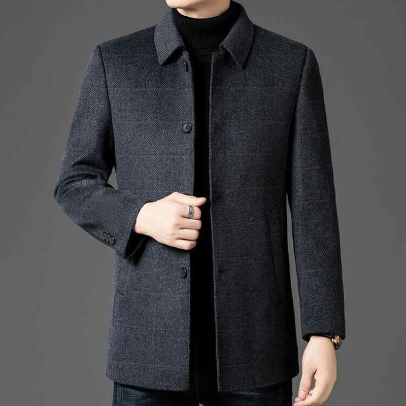 コート メンズ 男性用 ウールコート ダウンライナー付き ジャケット アウター 紳士服 翻襟 無地 秋冬 ビジネス 通勤|LINEAR shop