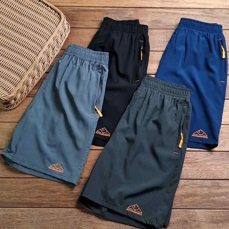 パンツ 男性用 スポーツ 5分丈 速乾性 通気性 ストレッチ 伸縮性 カジュアル ハーフパンツ 短パン ショーツ 大きいサイズ 深グレー 浅グレー 紺 黒