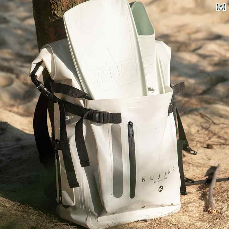 30 L スノー ダイビング 防水 バックパック（ 外部 フィン バッグ 付き） トラベル ダブル ショルダー.カラフルカラーオシャレ｜LINEAR shop