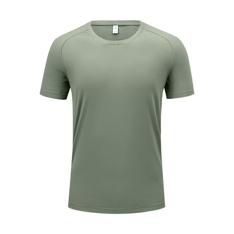 Tシャツ 男性用 防紫外線 スポーツウェア アウトドア トレーニングウェア ランニングウェア 接触冷感 吸湿速乾 無地 ブラック ホワイト ネイビー ブルー グレー ピンク ブラウン 大きいサイズ(x2)