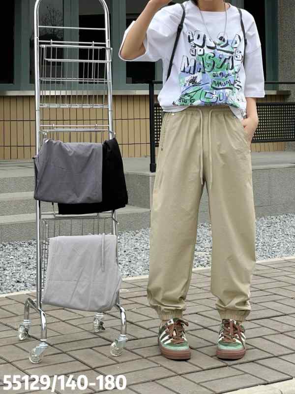 小わっぱ用ズボン下 男女兼用 心地好いズボン下 速乾燥した 伸縮性 無地 絞り染め 酉の方角天然ゴム 長ズボン カーキ 薄墨色 黒 140糎 150糎 160糎 170糎 180糎(x5)