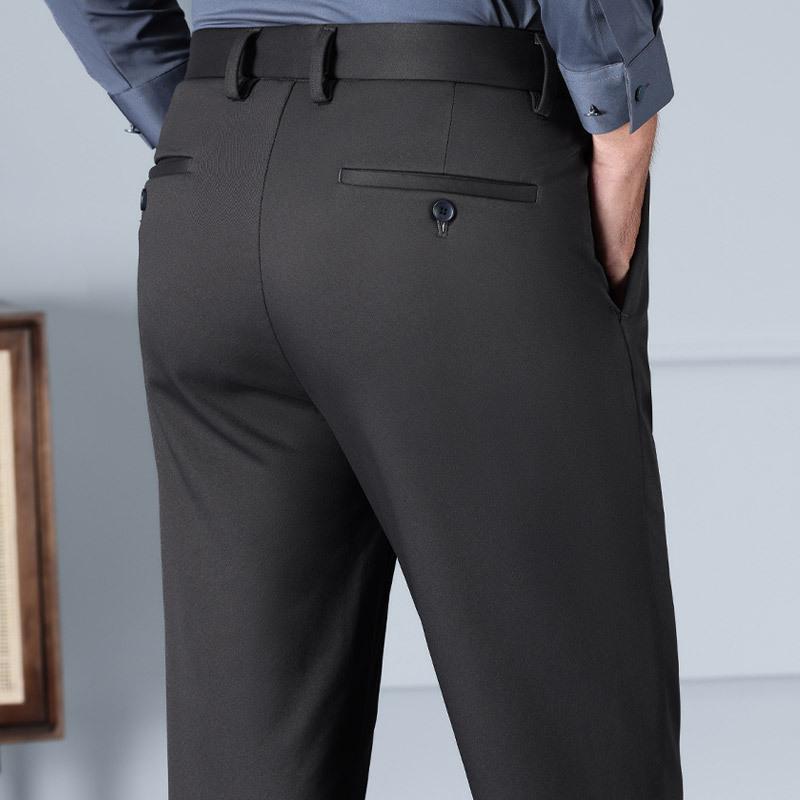 パンツ メンズ 男性用 冬用 裏起毛 暖パン 厚手 テーパード あったか ズボン ストレッチ ゆったり ビジネス カジュアル 大きいサイズ カーキ ブラック ネイビー