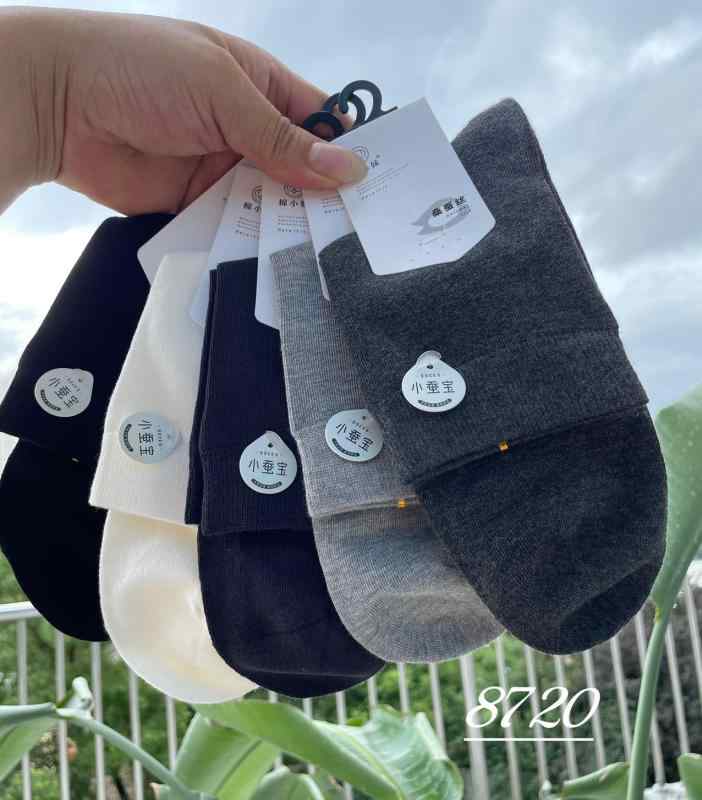 靴下 メンズ 男性用 精梳綿 桑蚕? 中筒靴下 12足組 ソックス 通気性 吸汗 秋冬(x2)